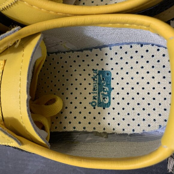 Onitsuka Tiger By Asics Mexico 66 Yellow Black Sneakers - Picture 4 of 6